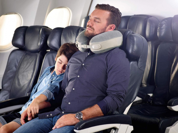 Ортопедическая подушка для путешествий - поддержка шеи и головы во время поездки или отдыха