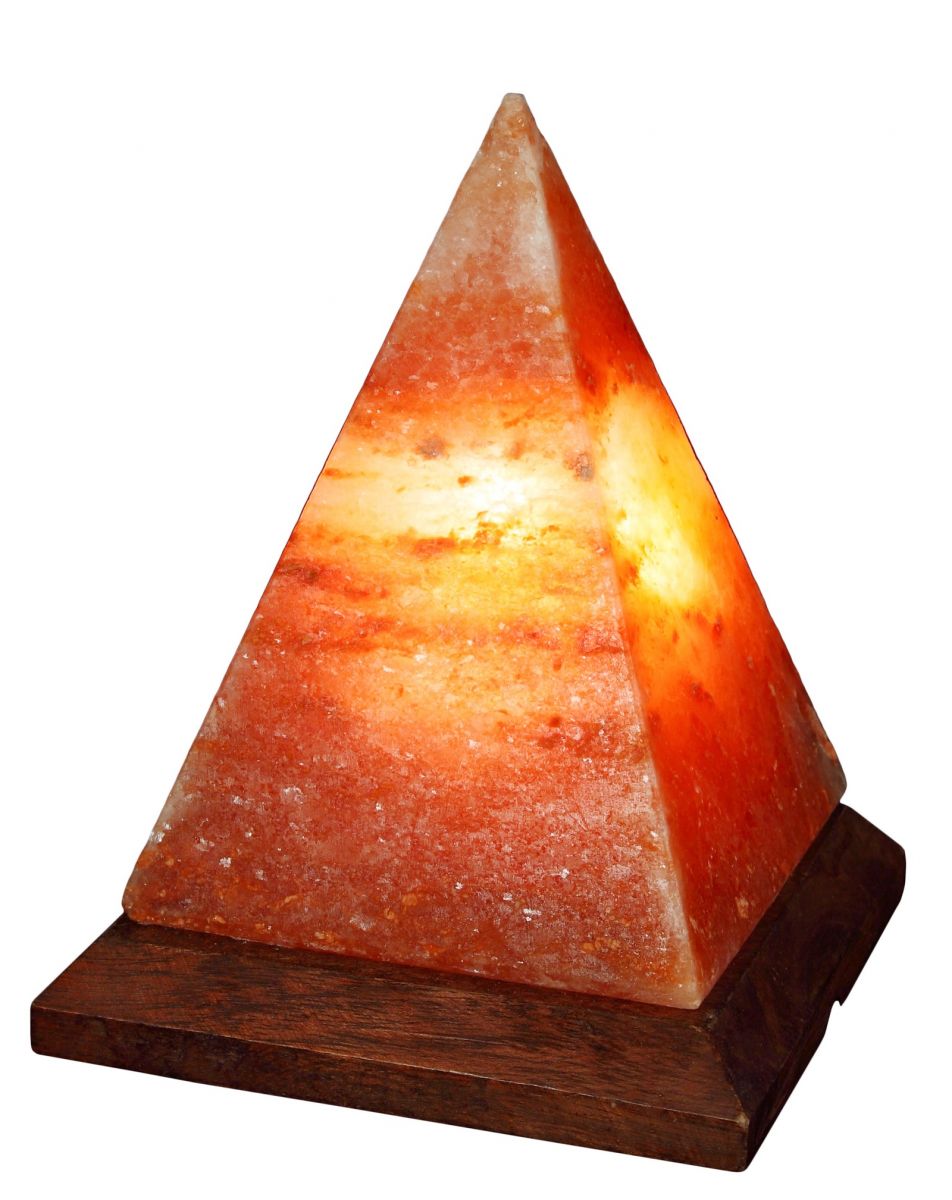 Солевая лампа Пирамида - стиль и польза для вашего интерьера