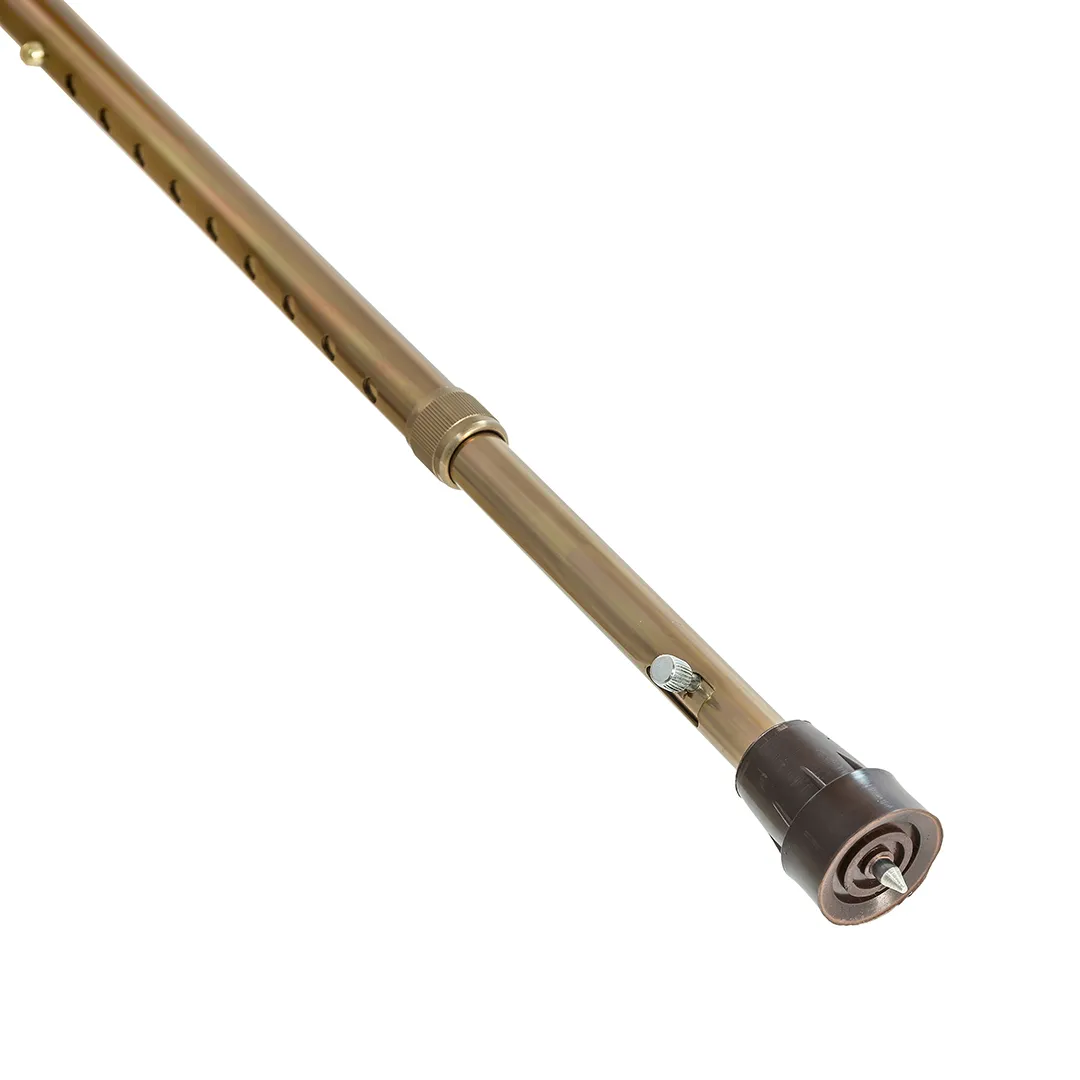 Трость телескопическая с деревянной ручкой Мега-Оптим ТР1 (01)