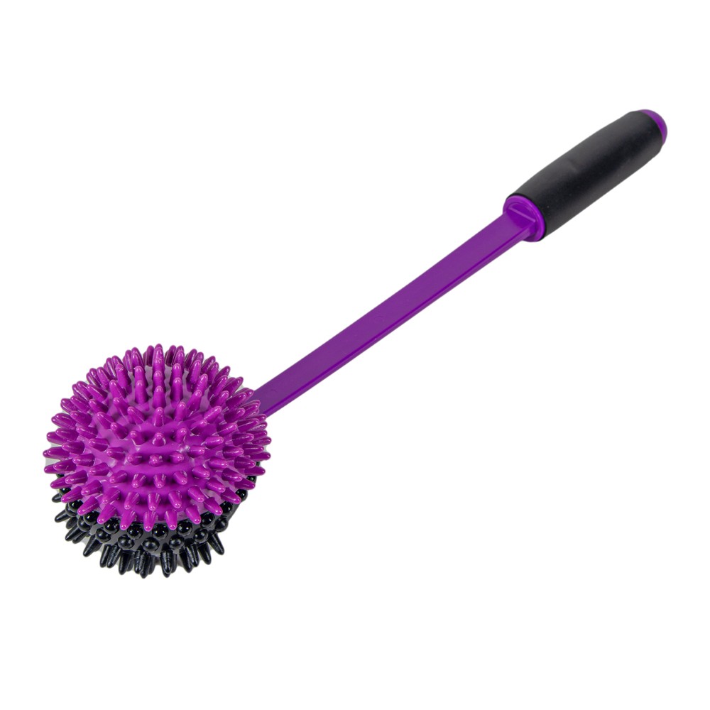 Мяч игольчатый на ручке Trives М-401 - эффективный инструмент для проведения массажа и расслабления